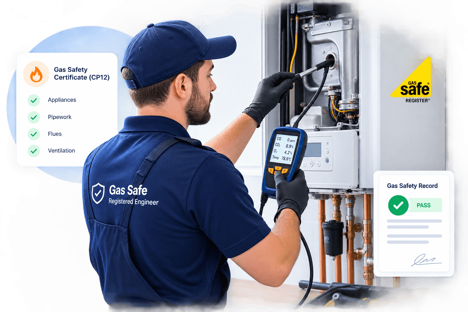 Gas Safety Certificate in Tameside